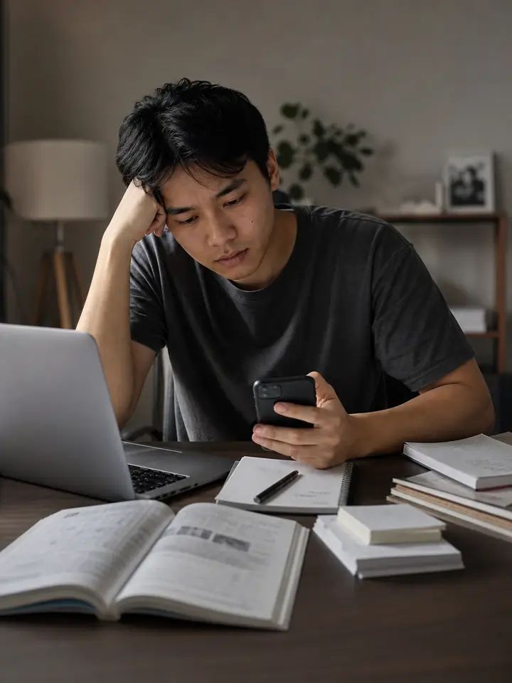 Solo app and textbook Mandarin study